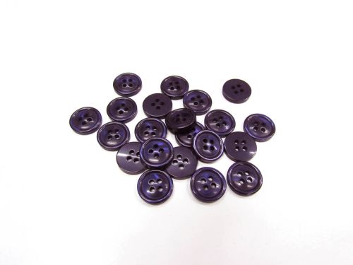 14mm Button- FB654 Purple