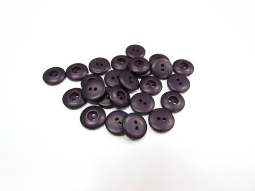 16mm Button- FB656 Dark Purple