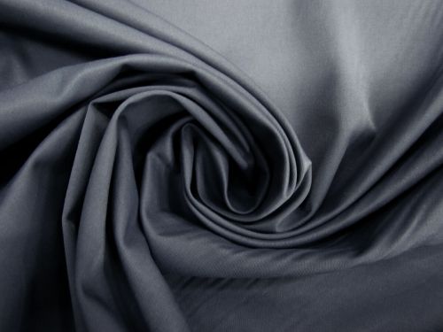 Cotton Blend Sateen- Slate Grey #11307