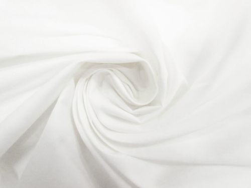 Cotton Blend Bengaline Shirting- Frost White #11423