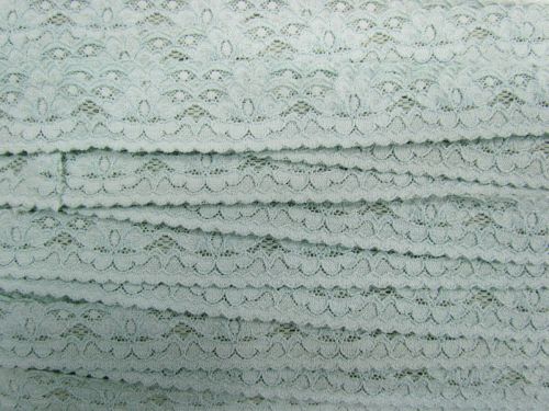 22mm Stretch Lace- Soft Mint Blue T545