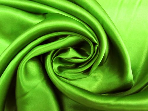 Silk Charmeuse Satin- Poison Apple Green #11816