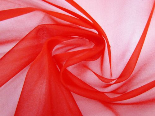 Silk Organza- Candy Red #11599