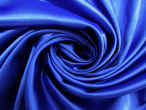 Stretch Satin- Ultramarine Blue #11634