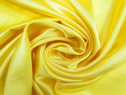 Stretch Satin- Buttercup Yellow #11637