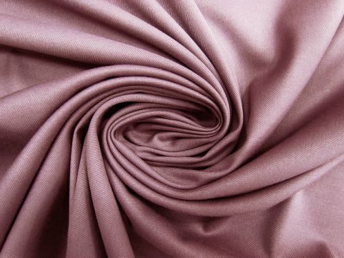 Stretch Rayon Blend Twill Suiting- Mauve Blush #11712