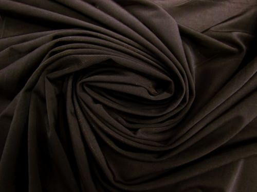 Sheer Shimmer Spandex Lining- Carob Brown #11722