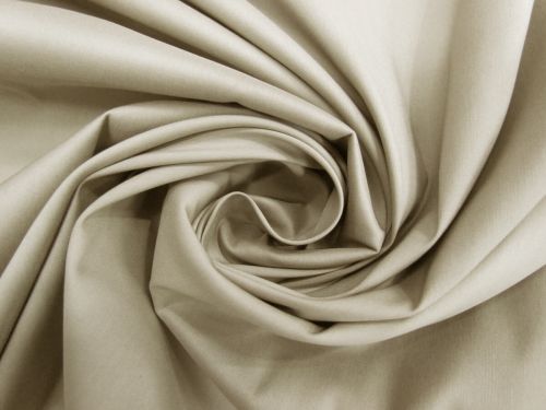 Stretch Cotton Shirting- Khaki Grey #11782