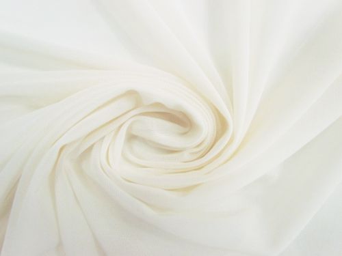 2 Way Stretch Mesh- Buttercream #11824