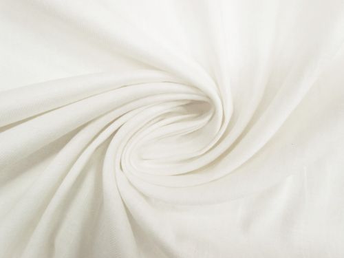 Linen Viscose Twill- Buttercream Ivory #12045