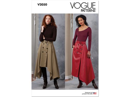 Vogue Pattern V2050 MISSES SKIRT / PANTS- Size Y5 (18-20-22-24-26)
