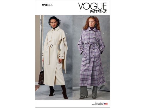 Vogue Pattern V2055 MISSES JACKET- Size B5(8-10-12-14-16)