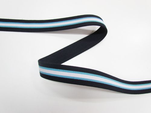 35mm Stretch Webbing Tape- Nautical Stripe #T632