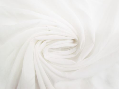 Viscose Crepe De Chine- Elegant Ivory #12083