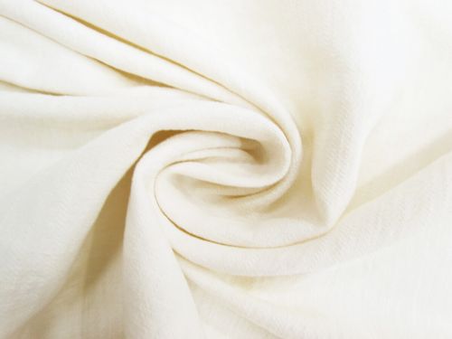 Linen Viscose Double Twill- Magnolia Ivory #12158