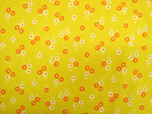 Ruby Star Society Cotton- Juicy- Baby Flowers- Golden Hour