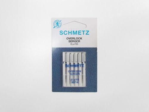 Schmetz Elna Overlocker Serger Needles- Elx705- 90/14- Pack of 5