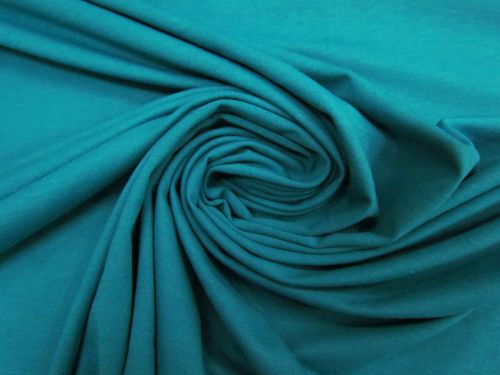 Cotton Blend Spandex- Jade Teal #12341