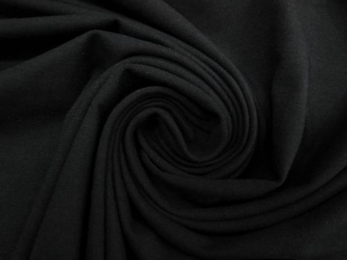 Luxe Cotton Spandex- Galaxy Black #12495