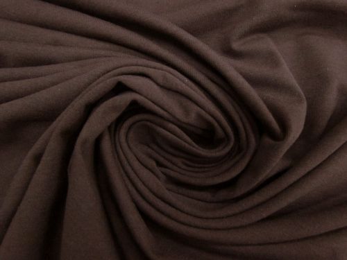 Cotton Blend Spandex- Deep Brown #12505