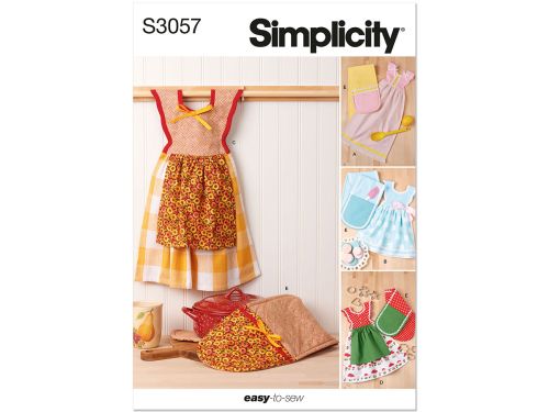 Simplicity Pattern S3057 KITCHEN HOME DECOR- Size OS (ONE SIZE)