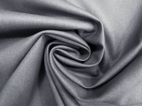 9.8oz Coated Denim- Steel Grey #12617