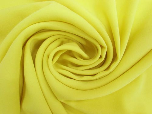 Satin Back Crepe- Citrus Chartreuse #12744