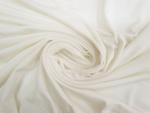 Viscose Jersey- Egret Ivory #12763