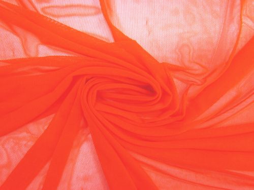 *Seconds* 2 Way Stretch Mesh- Fire Red #12865