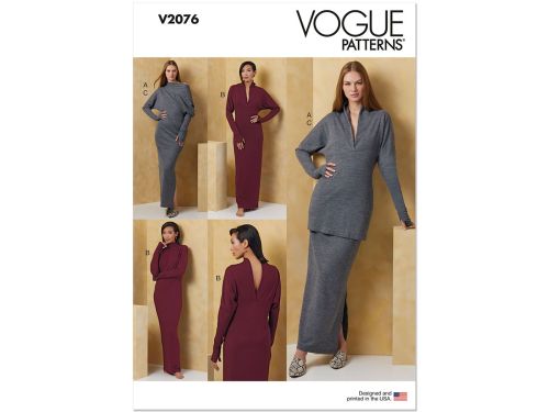 Vogue Pattern V2076 MISSES SLEEPWEAR- Size Y5 (18-20-22-24-26)