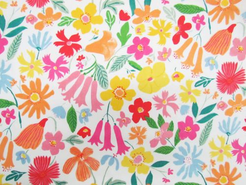 Liberty Cotton- The Artist's Home Collection- Sketchbook Bloom- C