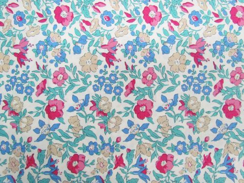 Liberty Cotton- Flower Show Midnight Garden Collection- Mamie- E