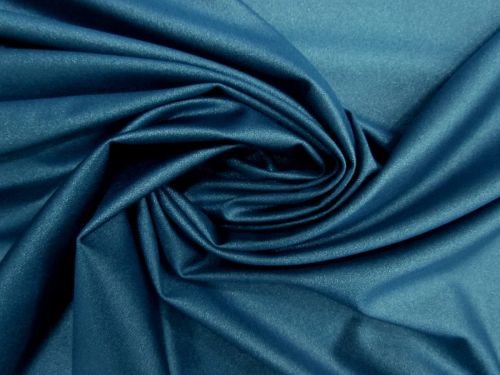 Hollywood Wet Look Shiny Spandex- Aegean Blue #13042