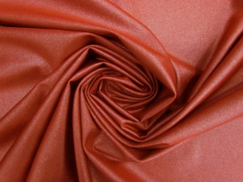 Hollywood Wet Look Shiny Spandex- Spiced Paprika #13046