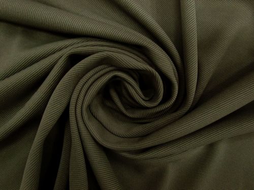 Twill Look Knit- Dark Olive #13118