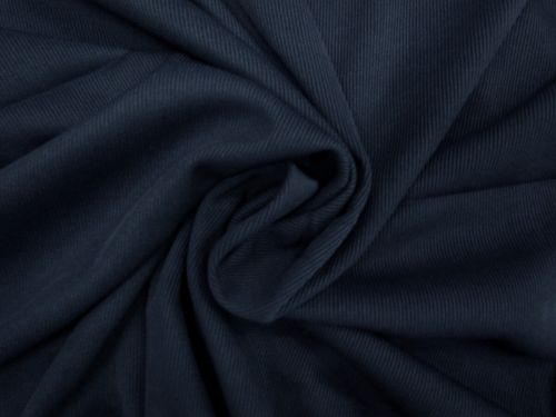 1x1 Rib Tubular Jersey- Nautical Navy #13123