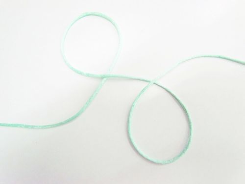 3mm Rat Tail Cord- Blue Topaz 010