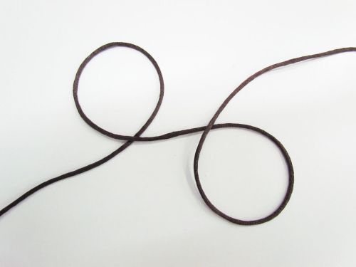 3mm Rat Tail Cord- Brown 014