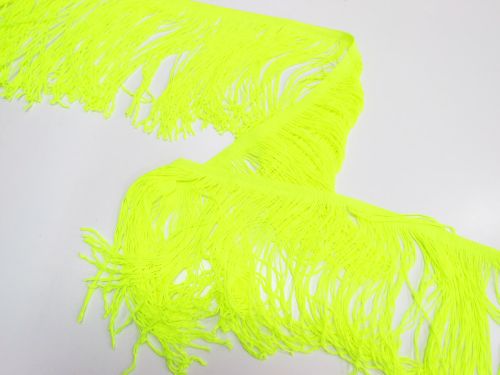 280mm Looped Fringe Trim- Fluro Yellow #T835
