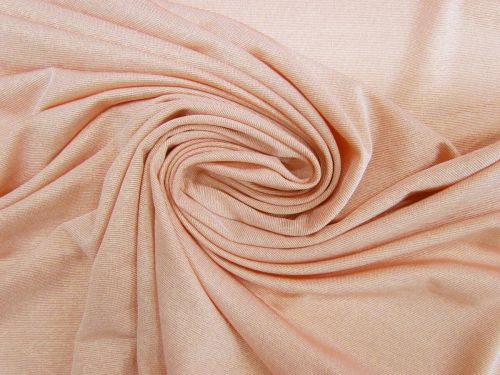 Recycled Shimmer Jersey- Peach #13216