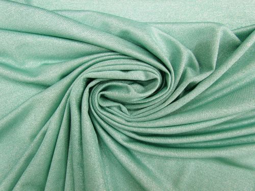 Recycled Shimmer Jersey- Mint #13217