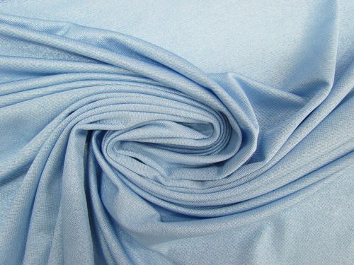 Recycled Shimmer Jersey- Sky #13218