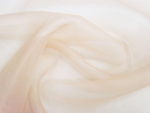 Silk Organza- Peach Beige #13233