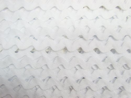 17mm Ric Rac Trim- Snowy White #T838