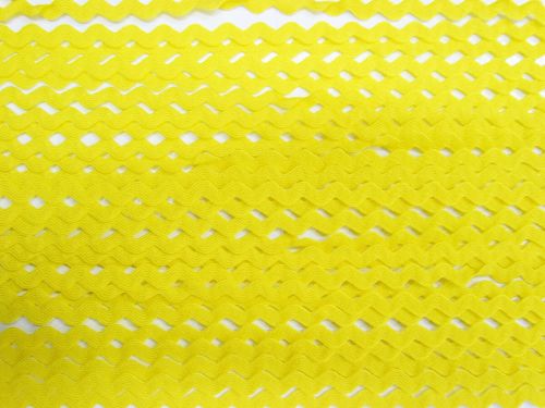 8mm Ric Rac Trim- Pineapple Yellow #T843