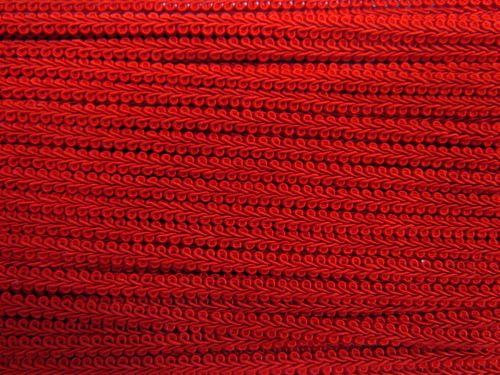 8mm Braid Trim- Red #T846