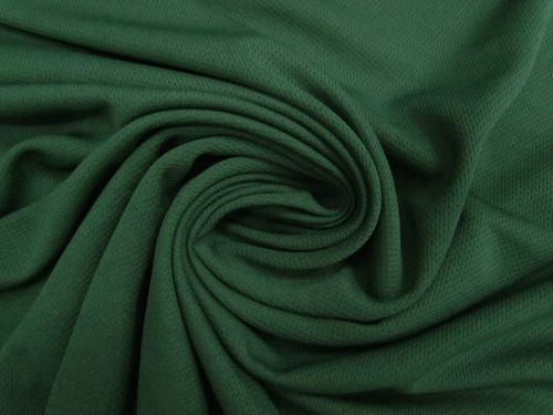 Micro Eyelet Jersey- Bottle Green #13322