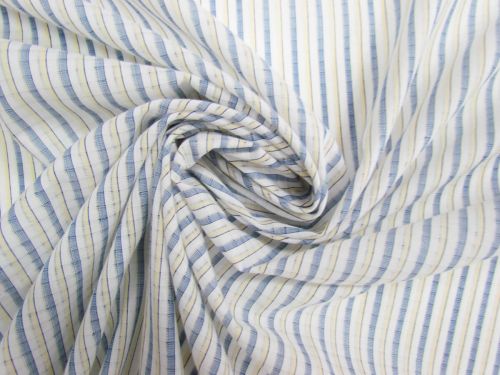 Lake Shore Stripe Cotton Voile #13446