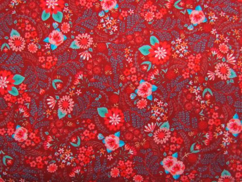 Faraway Florals- Burgundy- RK2262195