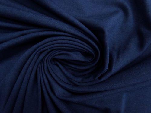 Cotton Spandex- Ocean Navy Blue #13504